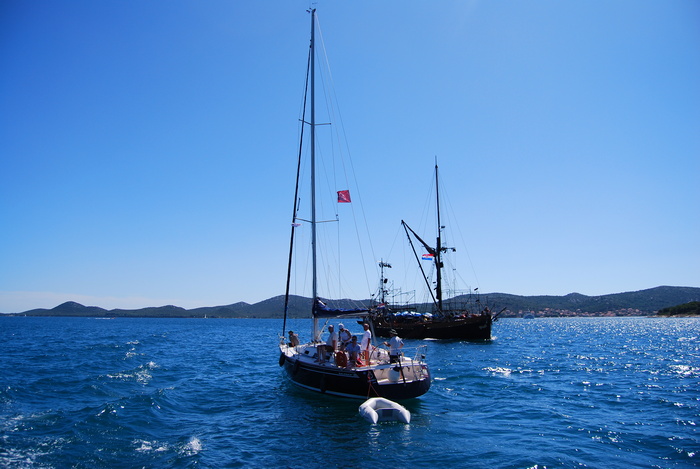 Biograd na moru Meer und Insel Pasman
